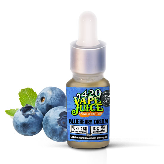 420 Blueberry CBD Oil reviewed by Vape Pen Pro