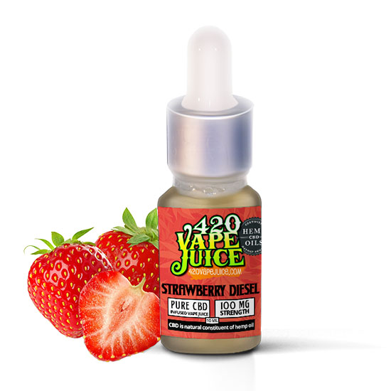 420 Strawberry CBD Oil reviewed by Vape Pen Pro