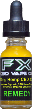 Remedy FX CBD Oil reviewed by Vape Pen Pro